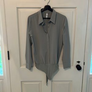 Athleta button up body suit